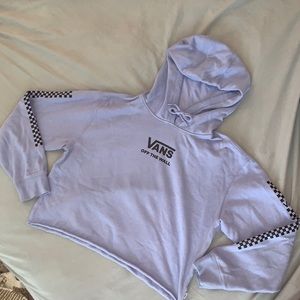 VANS Medium Women’s Sweatshirt Purple/Light Blue